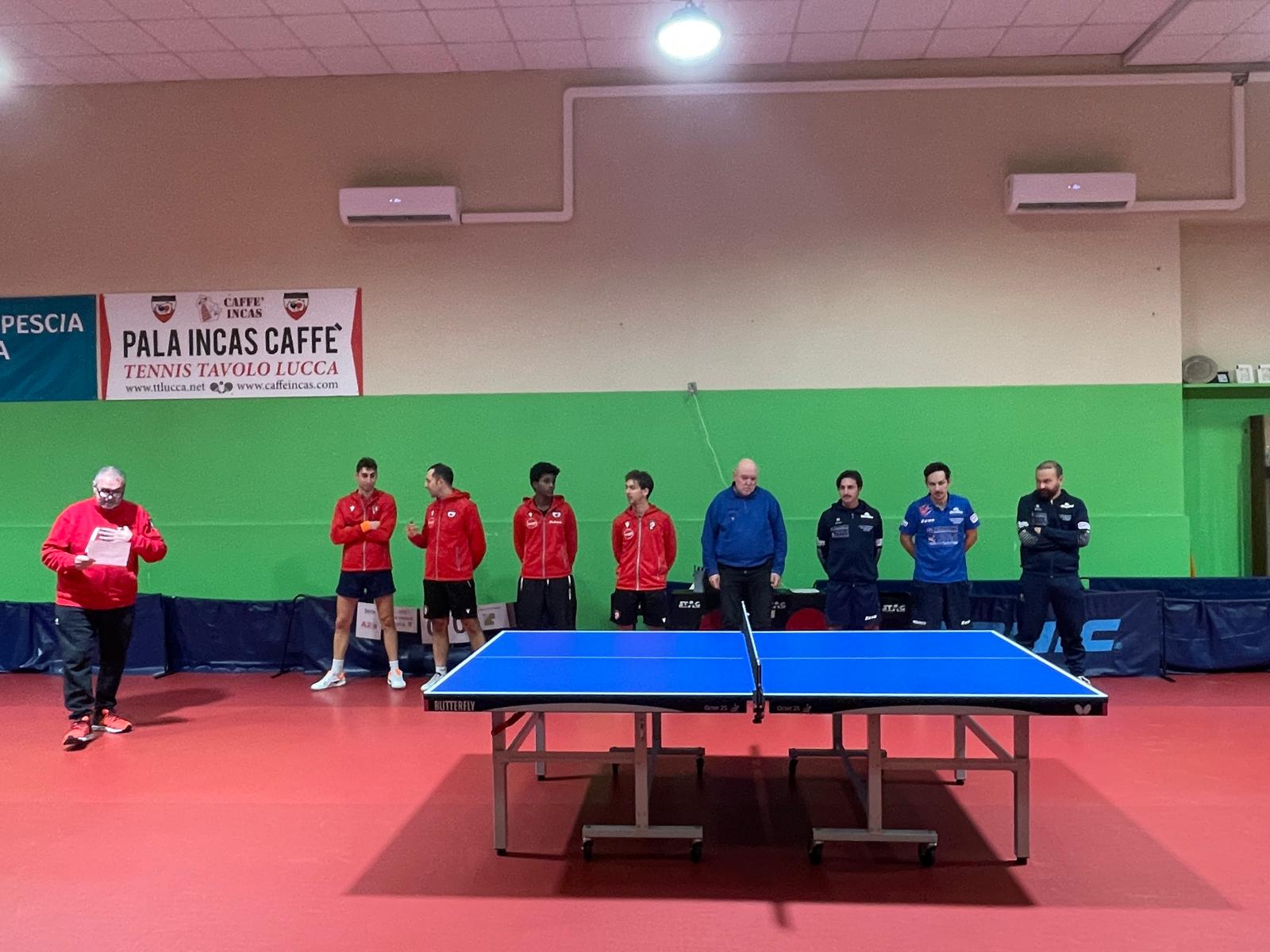IL TT LUCCA CHIUDE L’ANNO CON UN PAREGGIO, TRE VITTORIE E SEI SCONFITTE